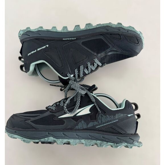 Altra Lone Peak 4.5 Trail Running Blue Gray ALOA4QTX446 Women's Size 8 - Picture 3 of 9